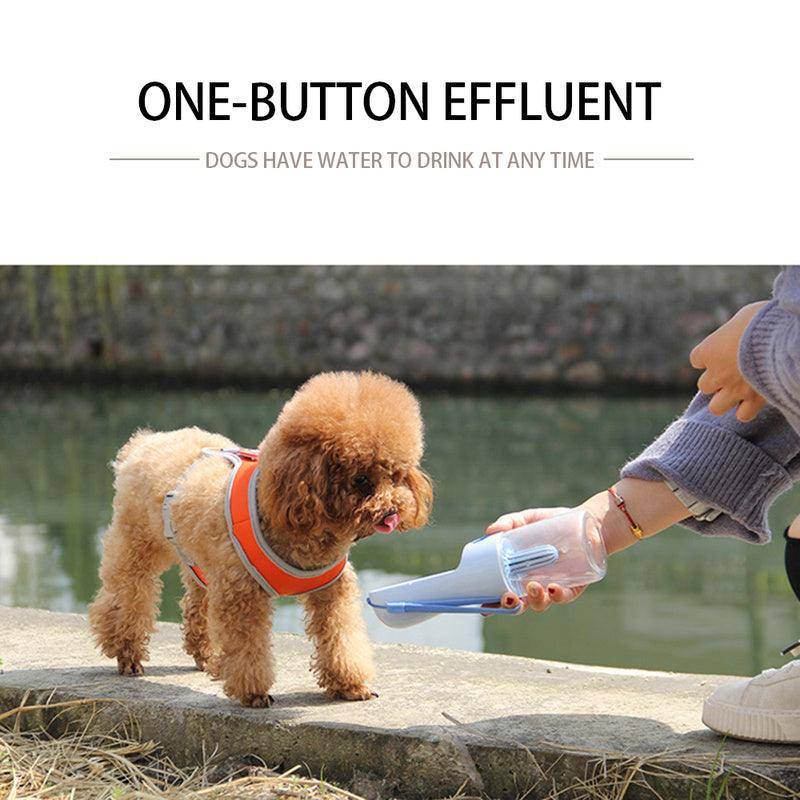 Pet Dog Cat Water Bottle Portable FeedeHydraSip™ Pet Water Bottle – Portable Travel Feeder for Dogs & Cats (250ml)