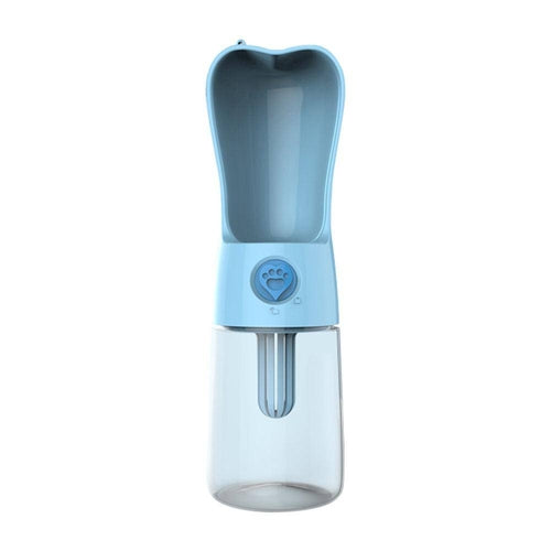 Pet Dog Cat Water Bottle Portable FeedeHydraSip™ Pet Water Bottle – Portable Travel Feeder for Dogs & Cats (250ml)