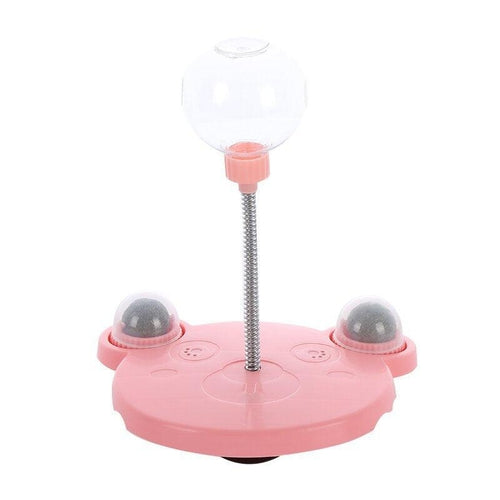 TumbleTreat™ Leaky Feeder Toy – Interactive Slow-Feeding Ball for Cats & Small Dog
