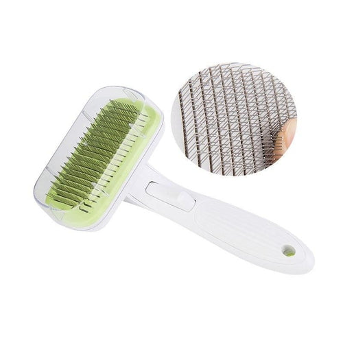 GroomEase™ Automatic Hair Remover Brush – Luxury Grooming Tool for Dogs & Cats