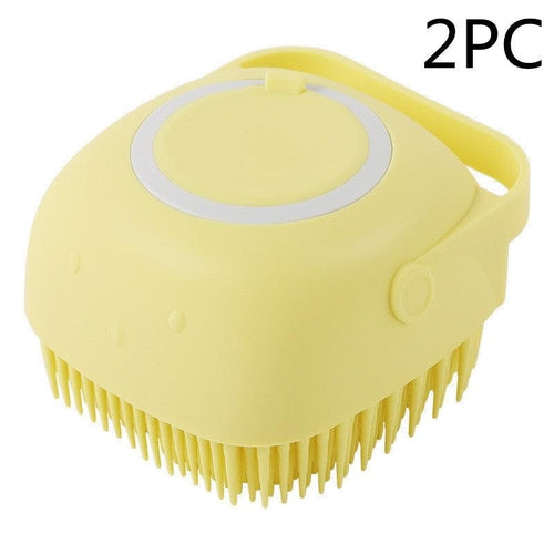 Gentlepaws™ Silicone Grooming Glove – Bath & Massage Brush for Dogs & Cats