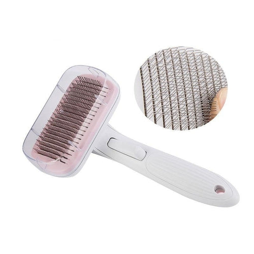 GroomEase™ Automatic Hair Remover Brush – Luxury Grooming Tool for Dogs & Cats