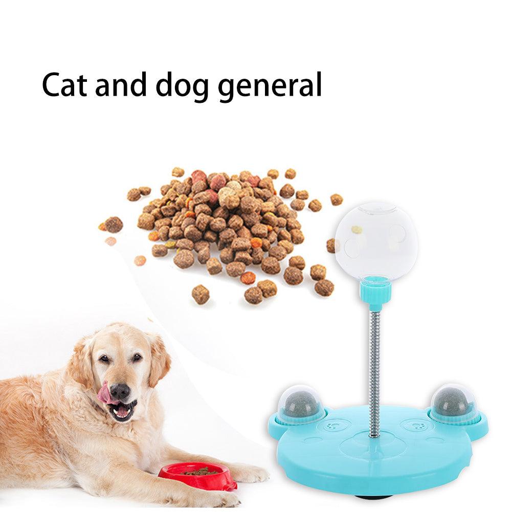 TumbleTreat™ Leaky Feeder Toy – Interactive Slow-Feeding Ball for Cats & Small Dog