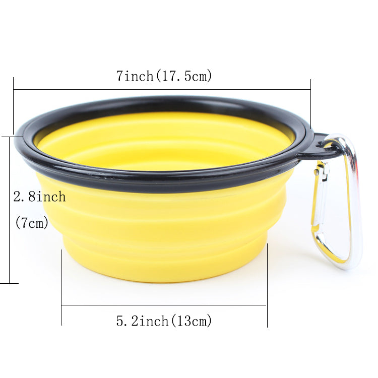Collapsible Travel Bowl – Portable Food & Water Dish for Dogs & Cats