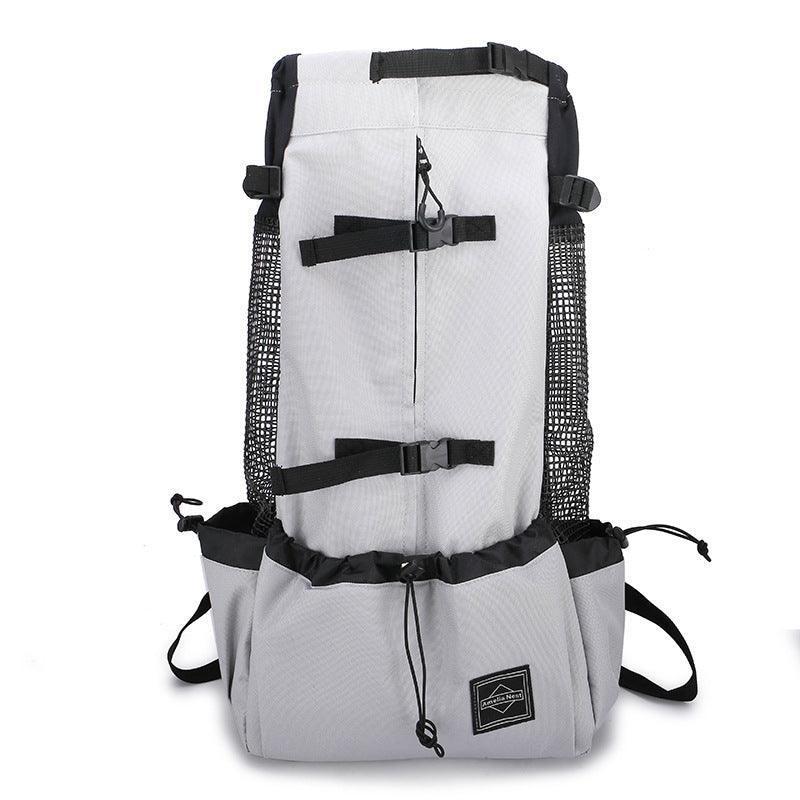 Double Shoulder Pet Carrier Backpack – Hands-Free Travel for Dogs & Cats (S–XL)