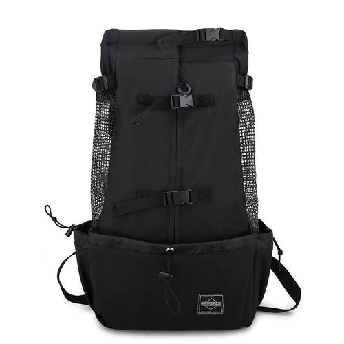 Double Shoulder Pet Carrier Backpack – Hands-Free Travel for Dogs & Cats (S–XL)
