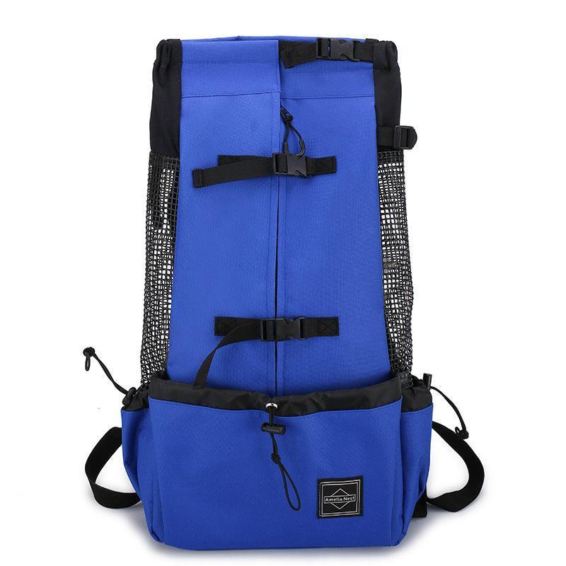 Double Shoulder Pet Carrier Backpack – Hands-Free Travel for Dogs & Cats (S–XL)