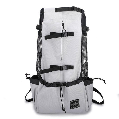 Double Shoulder Pet Carrier Backpack – Hands-Free Travel for Dogs & Cats (S–XL)