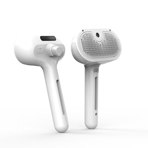 MistoComb™ Self-Cleaning Pet Brush – With Spray Function for Detangling & Coat Conditioning