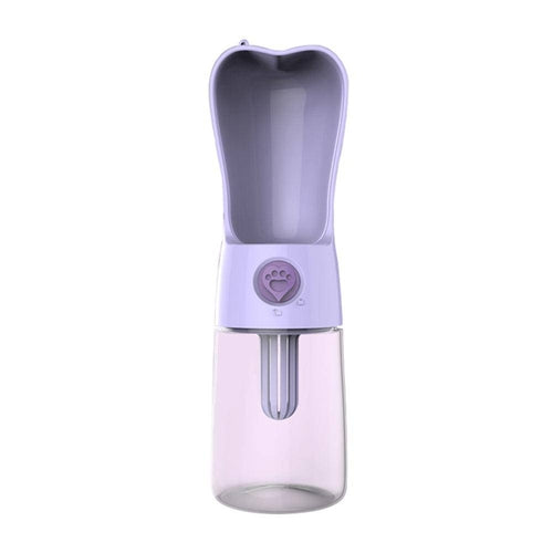 Pet Dog Cat Water Bottle Portable FeedeHydraSip™ Pet Water Bottle – Portable Travel Feeder for Dogs & Cats (250ml)
