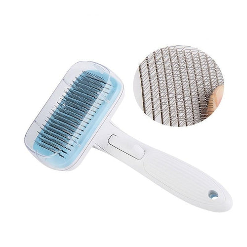 GroomEase™ Automatic Hair Remover Brush – Luxury Grooming Tool for Dogs & Cats