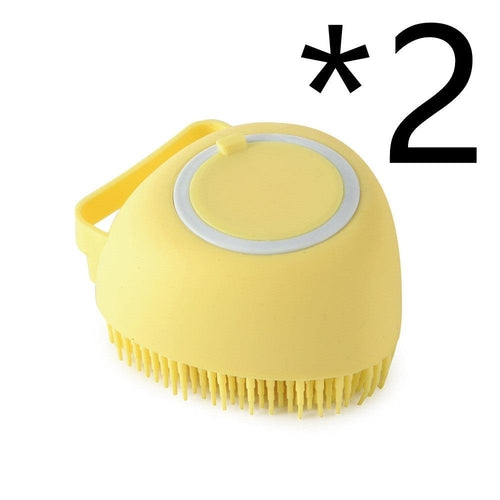 Gentlepaws™ Silicone Grooming Glove – Bath & Massage Brush for Dogs & Cats